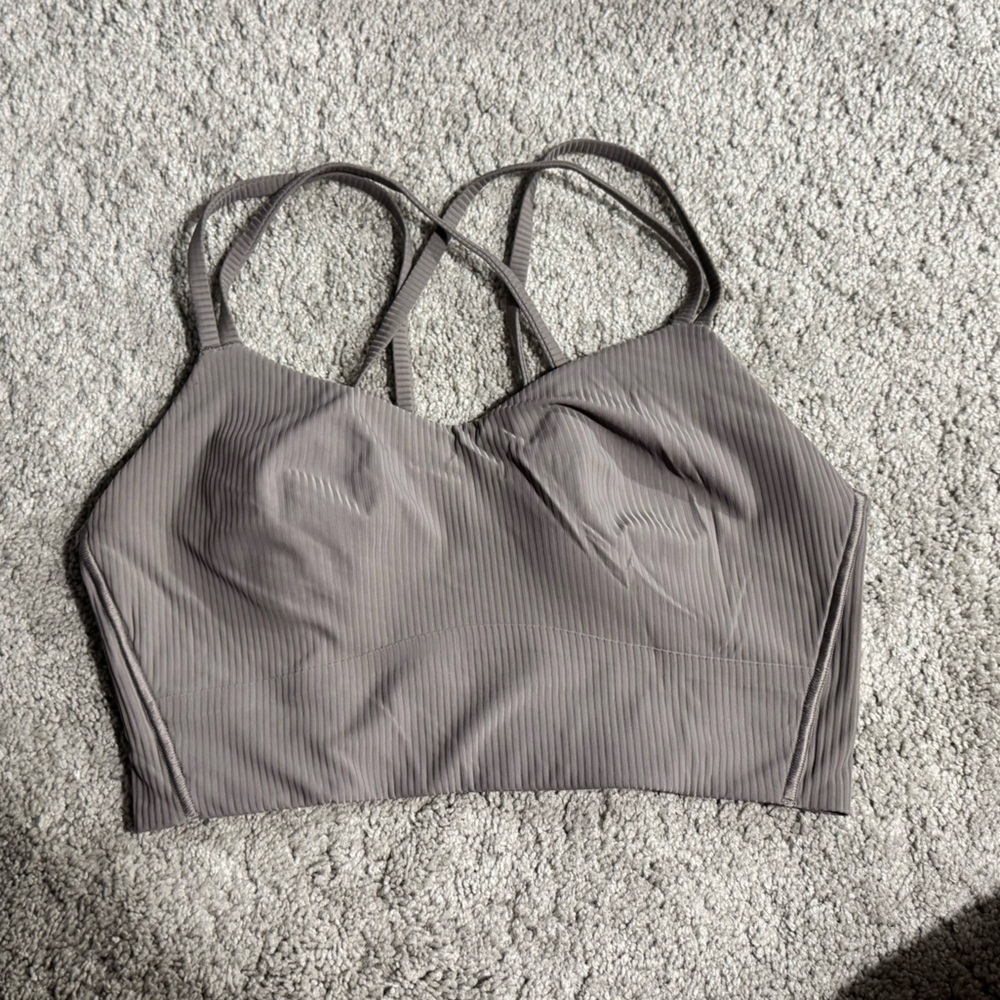 Lululemon Like a Cloud Longline Athletica Purple Sports Bra